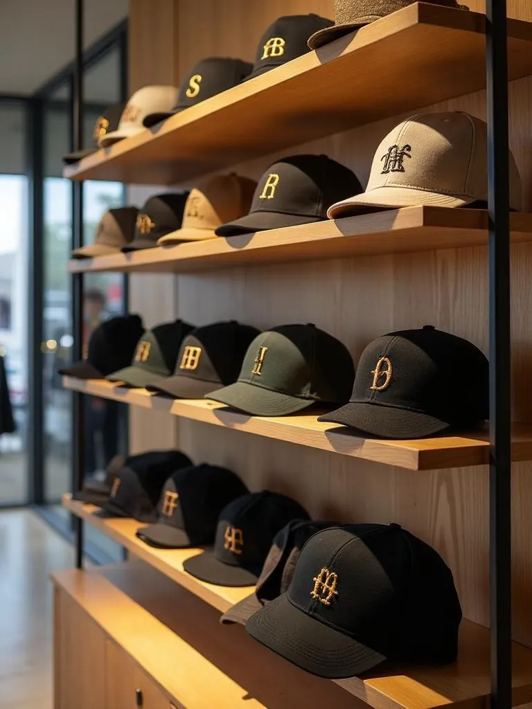 Custom Monogram Hats | Wholesale Personalized Initials & Variable Data Caps